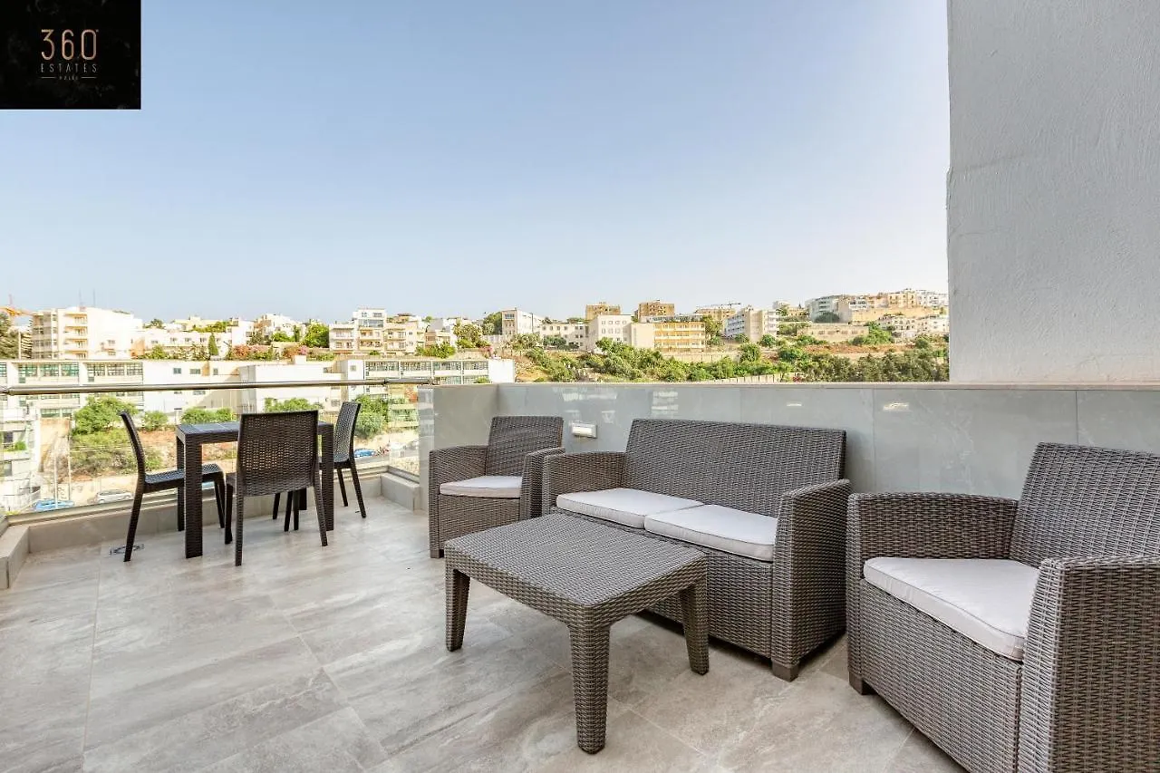 Beautiful, Spacious Apt With Bbq & Private Terrace By 360 Estates Saint Julian's
