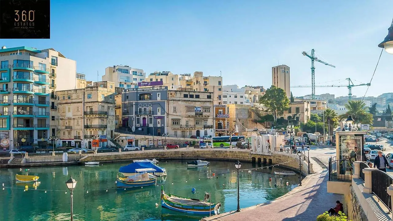 Beautiful, Spacious Apt With Bbq & Private Terrace By 360 Estates Saint Julian's Apartment