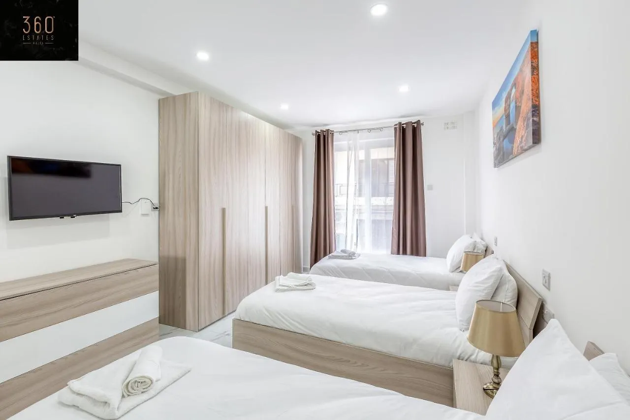 Beautiful, Spacious Apt With Bbq & Private Terrace By 360 Estates Saint Julian's Malta
