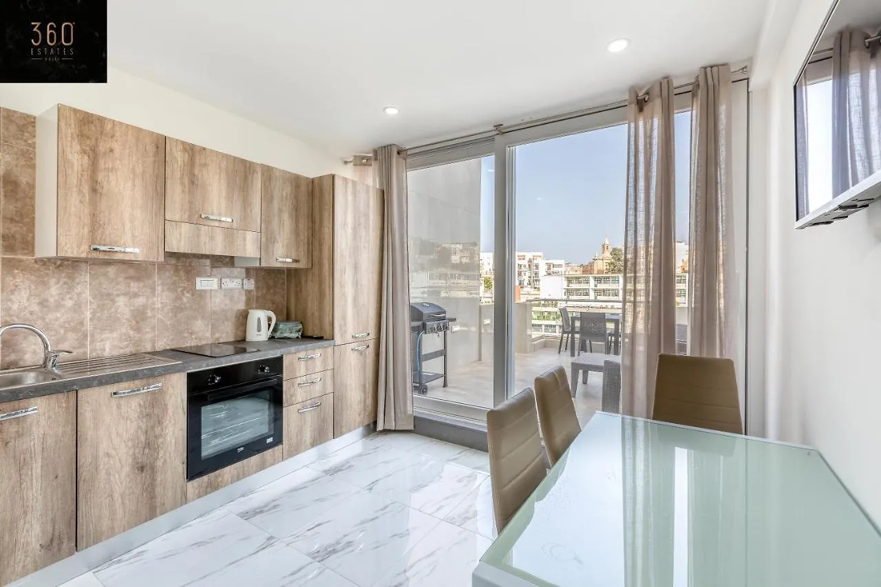 Beautiful, Spacious Apt With Bbq & Private Terrace By 360 Estates Saint Julian's 0*,  Malta