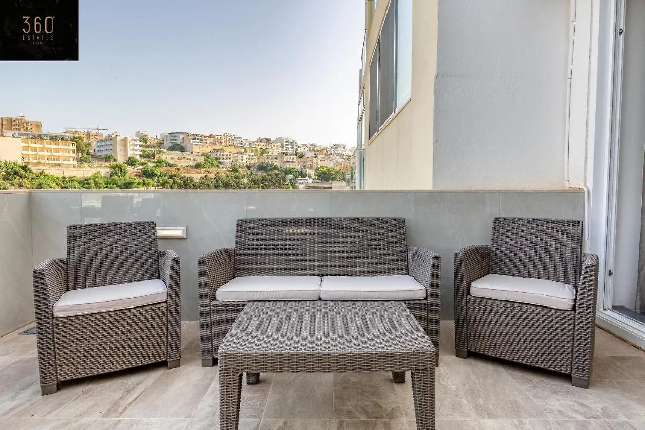 Beautiful, Spacious Apt With Bbq & Private Terrace By 360 Estates Saint Julian's