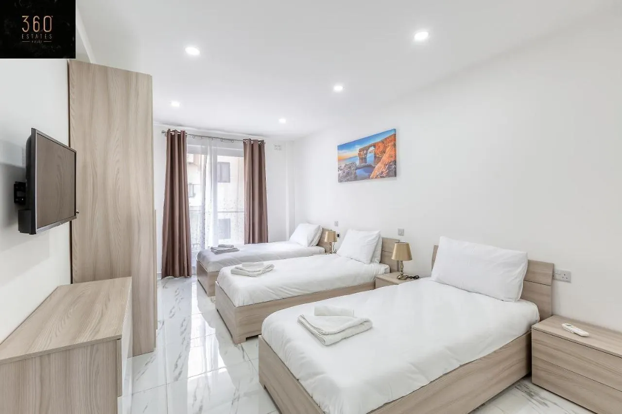 Beautiful, Spacious Apt With Bbq & Private Terrace By 360 Estates Saint Julian's Malta