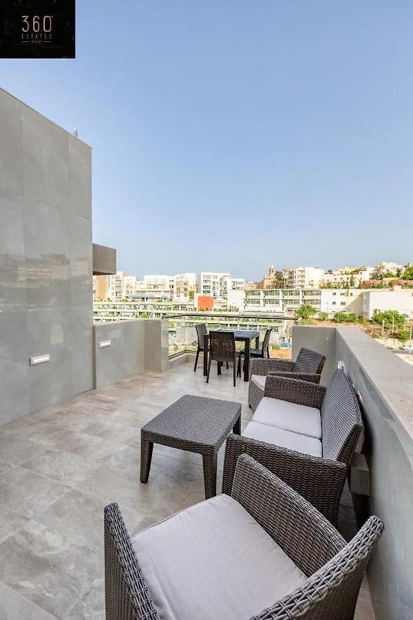 Apartment Beautiful, Spacious Apt With Bbq & Private Terrace By 360 Estates Saint Julian's