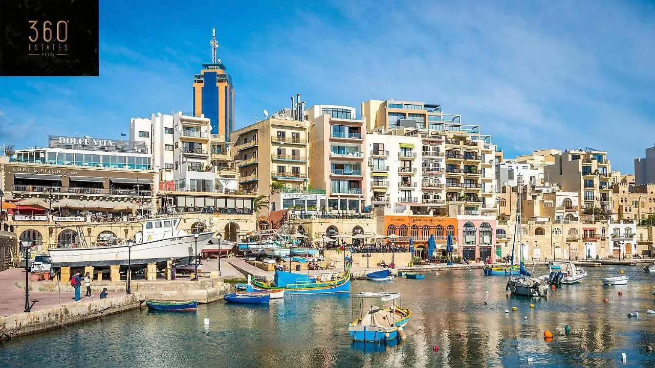 Beautiful, Spacious Apt With Bbq & Private Terrace By 360 Estates Saint Julian's 0*,