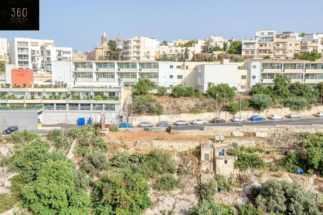 Beautiful, Spacious Apt With Bbq & Private Terrace By 360 Estates Saint Julian's Apartment