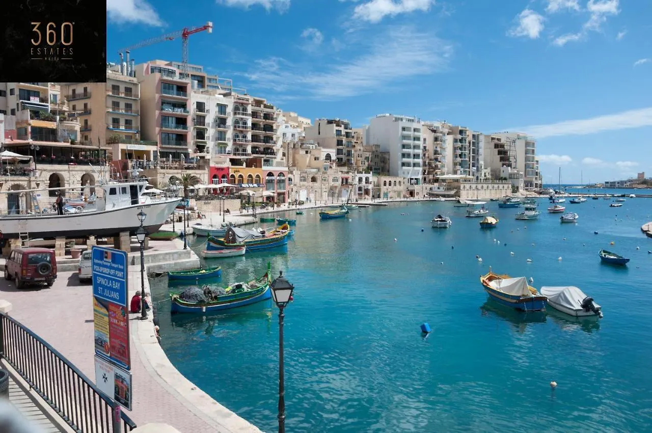 Apartment Beautiful, Spacious Apt With Bbq & Private Terrace By 360 Estates Saint Julian's