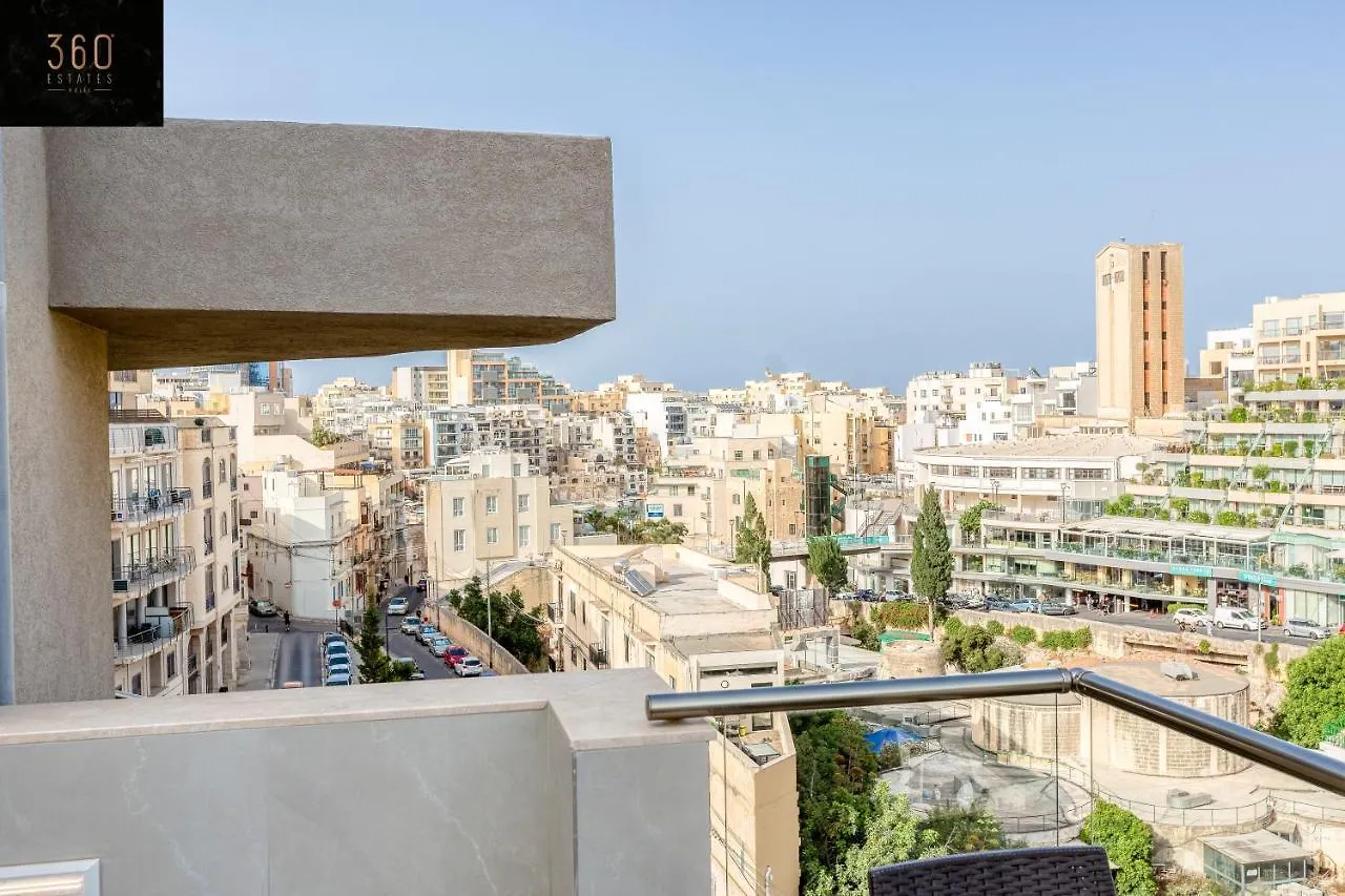 Apartamento Beautiful, Spacious Apt With Bbq & Private Terrace By 360 Estates San Julián Malta